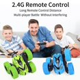 thumbnail image 2 of 4wd Rc Car 2.4g Radio Remote Control Car 1:24 Double Side Rc Stunt Cars 360 Reversal Vehicle Model Toys For Children Boy Kids, 2 of 5
