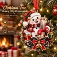 thumbnail image 5 of Clearance! Snowman Christmas Cash Gift Holder Ornament, Christmas Money Holders for Cash, Christmas Tree Decorations for Stocking Stuffers Holiday Gift, 5 of 7