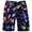 07-Black, variant on IWRICH Men's Plus Size Holiday Shorts Summer Board Shorts Beach Graphic Printed Casual Short Pants with Pockets 16-Grey XL