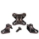 thumbnail image 1 of Accesorios de hardware para muebles con código de ángulo, combinación de código de ángulo, conector tres en uno, sujetadores de placa con código de ángulo de mariposa de aleación de zinc, 1 of 1