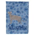 thumbnail image 1 of Carolines Treasures Ck4965gf Safari #1 Bandera de bienvenida de gato Tamaño del jardín Afortunado Sencillez, 1 of 3