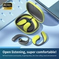 thumbnail image 4 of Back to School Supplies Clearance True Wireless Ear Mounted Bluetooth Earphones Bones Conduction No In Ear Sound Leakage Stereoscopic Sound Quality Advanced Sports Earphones, 4 of 8