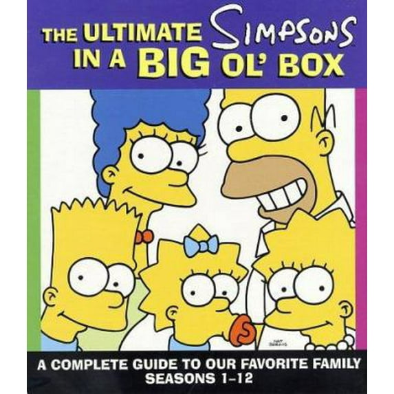 Pre-Owned The Ultimate Simpsons in a Big Ol' Box: A Complete Guide to Our Favorite Family Seasons 1-12 (Paperback) 0060516305 9780060516307