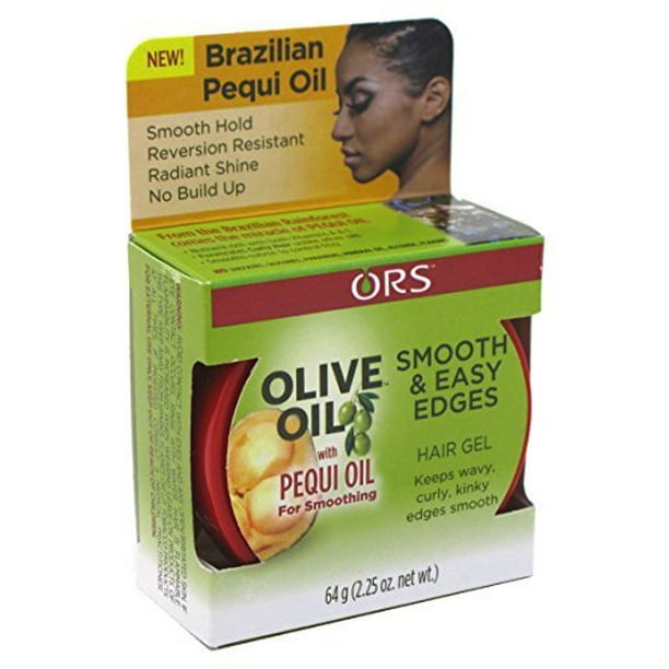 ORS Olive Oil Lisse et Facile Bords Gel pour les Cheveux Pequi Oil 2.25oz