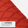 thumbnail image 4 of For 2019–2023 Hyundai Santa Fe FH Group Custom Fit Neoprene Waterproof Car Seat Covers - Front Seat Solid Red, 4 of 5