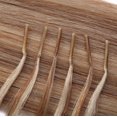 thumbnail image 5 of Benehair 100% Real Remy Human Hair Extensions Pre Bonded I Tip Hair Stict Tip Keratin Micro Ring Thick 50g Woman Highlight Blonde 200s, 5 of 11