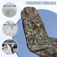 thumbnail image 7 of Bulopur Camo Hunting Deer Front Car Seat Cover Towel for Men Waterproof Car Seat Protector with Storage Bag for Sport Running Soft Fit SUV Sedan Truck 1pcs, 7 of 7