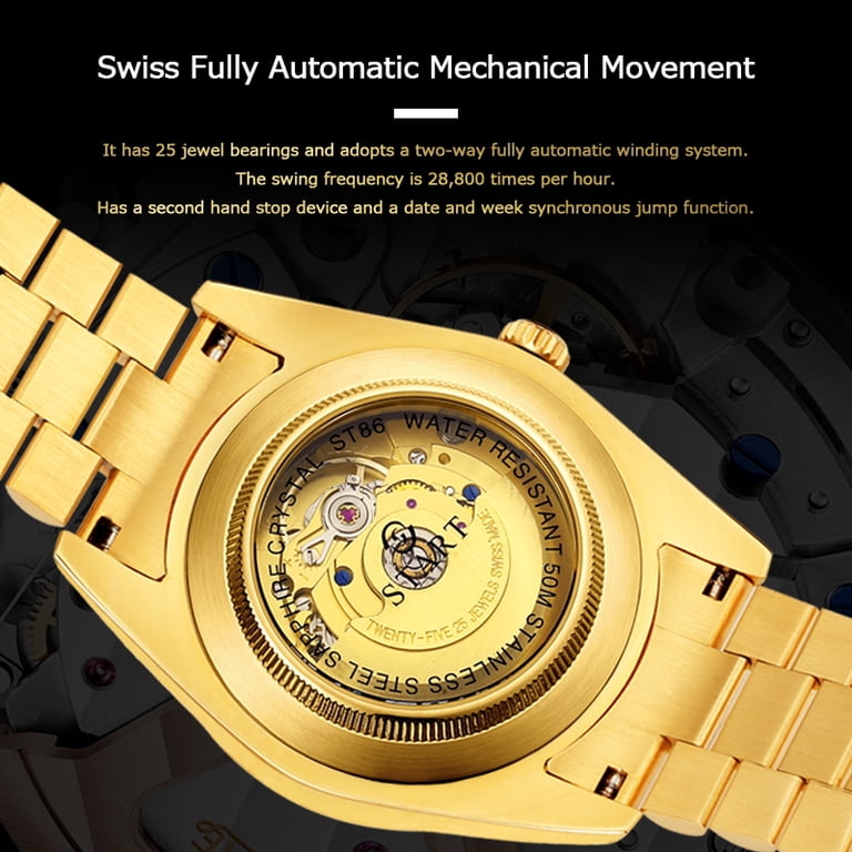 START】Men's Watch Swiss Fully Automatic Mechanical Movement