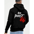 thumbnail image 2 of Her Beast/His Beauty Unisex Hoodie 2D S-5XL Unisex, 2 of 4