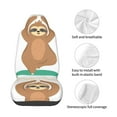 thumbnail image 5 of Balery Cute Sloth In Yoga Pose Tree Pattern Car Seat Cover - Soft & Breathable Front Premium Covers with Non-Slip Protector Fits Most Automotive, Vans, SUVs, Trucks - 1 Unit, 5 of 5