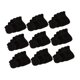 thumbnail image 5 of BRIGHTFUFU 20pcs Gourd Jewelry Bag Bolsas de cordón de almacenamiento de franela para anillo Stud Pendientes Bolsas de dulces Bolsas de regalo (Negro Espesar Estilo Dos tamaños), 5 of 7