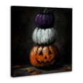 thumbnail image 2 of Stupell Industries Traditional Vintage Halloween Pumpkin Stack Canvas Art, 30 x 30, by Lindsay Kivi Fine Art, 2 of 7