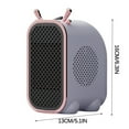 thumbnail image 3 of Space Heater Portable Heaters For Indoor Use Fast Heating Desk Heater Heater For With Thermostat Quiet Room Heater For Bedroom, 3 of 7