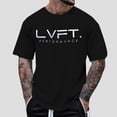 thumbnail image 2 of Moisture Wicking T Shirts for Men Casual Crew Neck Gym Wear Men's Short Sleeve T Shirts For Outdoor Leisure With Print Design For Summer Casual Wear And Ideal For Pairing, 2 of 4