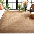 thumbnail image 2 of Safavieh Cape Cod Collection CAP252A Tapis de Jute Flatweave Fait à la Main, 6' x 6' Carré, Naturel, 2 of 4
