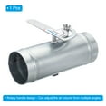 thumbnail image 3 of Uxcell 3" HVAC Duct Manual Volume Damper with Sleeve Adjustment Backdraft Damper, 3 of 5