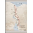 thumbnail image 1 of 24"x36" Gallery Poster, cia map Yom Kippur War disengage lines Jan 1974, 1 of 1