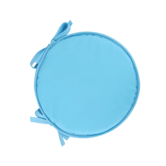 bestolf Seat Cushion Round Design Sponge Cushion Patio Meditation Yoga Chair Sofa Tatami Mat Knee Support Home Bedroom Decor (Sky Blue 30cm)