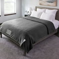 thumbnail image 4 of Superjoe Electric Blankets King Size Heated Blanket 100'' x 90'' King Blanket with Dual Controllers, 10 Heat Settings, Auto-off Timer, Gray Warm Gifts, 4 of 9