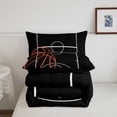 thumbnail image 5 of Basketball Comforter Set Full Size,Sports Theme Bedding Set Teens Room Decor,Basketball Court Quilt Bed Set Ball Games Gaming Bed Comforter Sets with 2 Pillowcases, 5 of 7