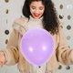 thumbnail image 3 of ColoMX 100pcs Light Purple Falloons Látex Balloons Decoración para cumpleaños Baby Shower Fiest, 3 of 8