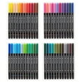 thumbnail image 5 of KINGART PRO Dual Tip Brush/ Fine Markers Set – 48 Vibrant Art Markers for Drawing and Adult Coloring, 5 of 8