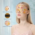 thumbnail image 5 of Aroma Season Silky Sleep Mask, Blackout, Lightweight, Blindfold for Travel&Nap, 100% Natural Stain, Sleep Blinder(Orange), 5 of 6