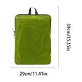 thumbnail image 4 of Tarmeek Large Compression Packing Cube L Size 15.35x11.42in Waterproof Nylon Travel Organizer Space Saving Luggage Organizer Bag for Clothes Jackets Towels No Pump Needed Manual Compression, 4 of 7
