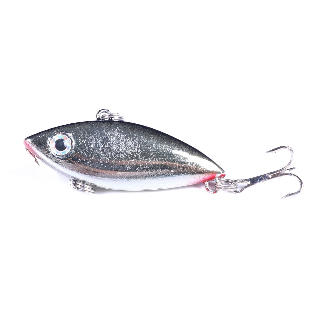 HENGJIA Lipless Crankbaits for Bass Fishing Lures, Small VIB Hard Baits Fishing Jigs for Freshwater and Saltwater Bass, Trout, Perch, Walleye