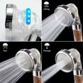 thumbnail image 3 of Cabezal de ducha, cabezal de ducha antical con manguera ahorradora de agua, ducha con manguera flexible de 1,5 m, ducha de baño de alta presión, sistema de filtro iónico, 3 of 4