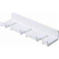 thumbnail image 1 of Wall Mounted Adhesive 3 Slot Toothbrush Holder Seamless Reusable Drill-free Toothbrush Organizer(white), 1 of 5