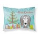 thumbnail image 1 of Caroline's Treasures BB1601FUNDA DE ALMOHADA Árbol de Navidad y funda de almohada estándar de tela Saluki, grande, multicolor Caroline's Treasures BB1601PILLOWCASE, 1 of 1