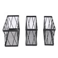 thumbnail image 1 of Wall Mounting Storage Basket, High Load Bearing Space Saving No Drilling Required 3PCS Kitchen Organizer Rack  for Inside and Outside Cabinet, 1 of 7