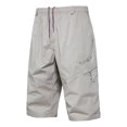 thumbnail image 1 of Male Summer Cargo Pants Button Solid Color Pockets Tether Plus Size Mid Wash Shorts, 1 of 5