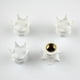 thumbnail image 5 of 4pcs Tapones Casquillos de Válvula de Neumático forma Proteger de Polvo para auto and moto Bici Blanco Zulema Casquillos de la válvula del neumático de la bicicleta, 5 of 7