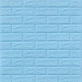 thumbnail image 1 of Gray 70x77cm PE Foam Self Adhesive 3D Wall Stickers Wallpaper, 1 of 7