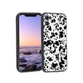 thumbnail image 1 of Compatible with iPhone 11 Phone Case, Cow-Print-Abstract-Art-Black-White-Pink-Cute13 Case Men Women, Flexible Silicone Shockproof Case for iPhone 11, 1 of 1