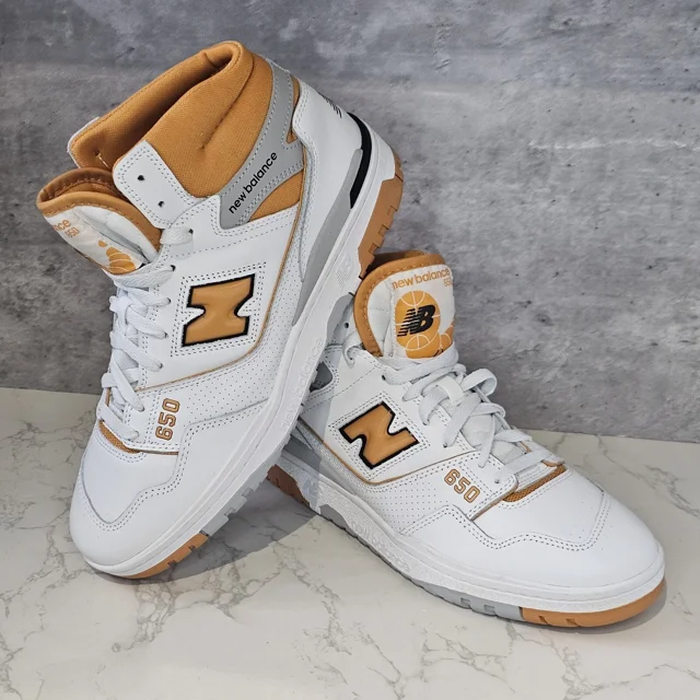 New Balance 650 Men's Sneakers Size UK 10.5 Casual Court Shoes Basketball Sports