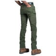 thumbnail image 3 of Dovetail Workwear Maven X, Slim Leg Fit, Cargo Pants for Women, 10 Functional Pockets, Moss Green Canvas, 3 of 5