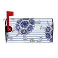 thumbnail image 2 of Fotbe Turtle with Blue Stones Mailbox Covers Post Letter Box Cover Garden Decor Standard Size-21x18 in, 2 of 9