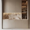 thumbnail image 5 of 10 Pack Solid 3-1/2 Inch Kitchen Square Cabinet Handles Champagne Bronze Cabinet Pulls Dresser Drawer Pulls Kitchen Cupboard Hardware Handles, 5 of 9