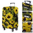 thumbnail image 5 of Black Green Stem Sunflower Pattern Luggage Cover Fashion Suitcase Cover Baggage Covers Fit 25-28 Inch Luggage (Go Travel), 5 of 5