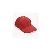 Angle View: Red Baseball Caps - Party Wear - 12 Pieces