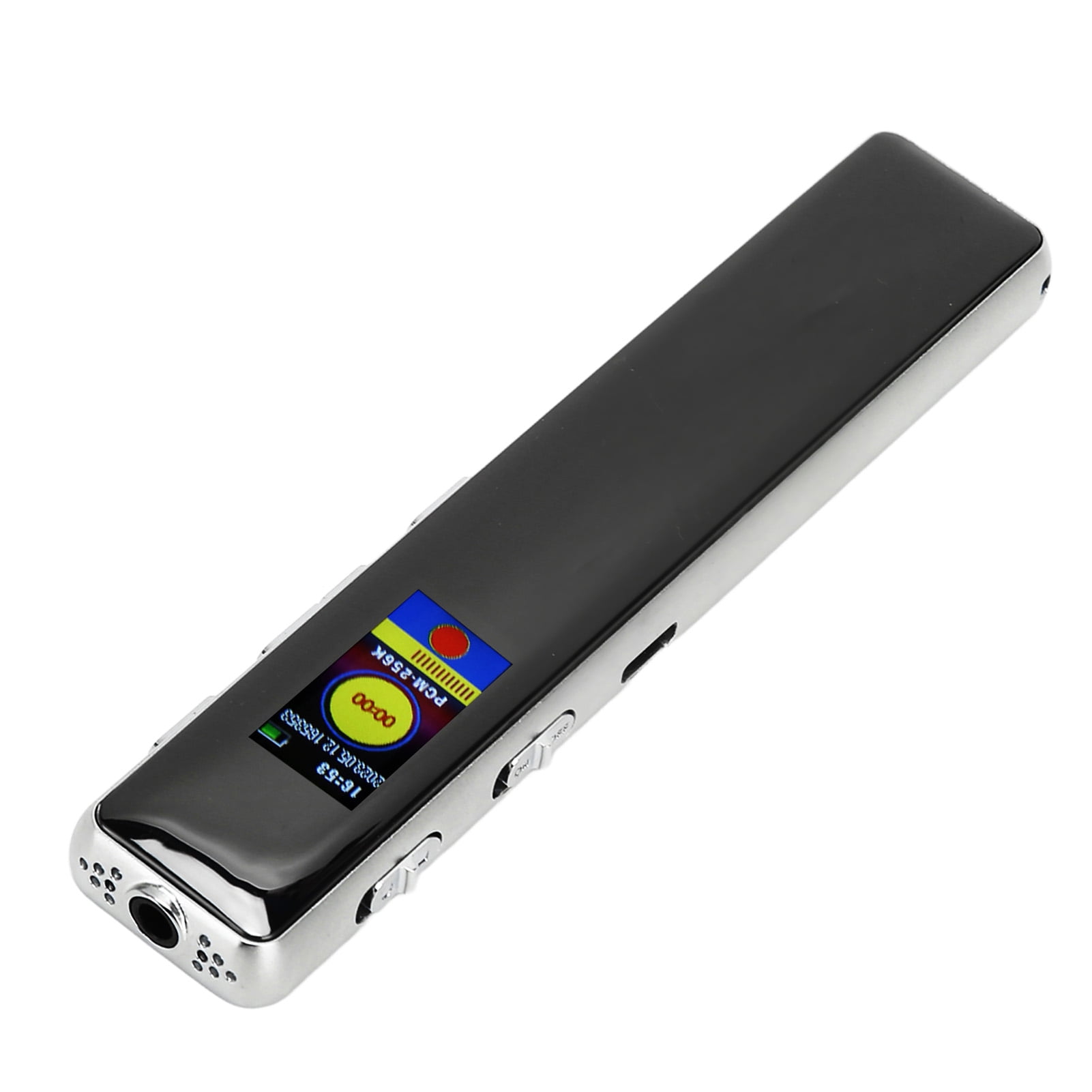 Small Recorder Voice Activated HD Noise Reduction Timing Portable Recording Device with MP3 Playback Electronic Book 16GB