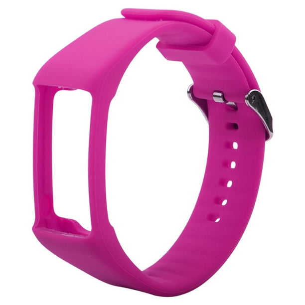 Correa De Repuesto De Nylon Correa Deportiva Correa De Repuesto Accesorio De Correa Deportiva Para A360 A370, Longitud: . 22mm Rosa Yotijar Reemplazo de la correa de la banda de la muñeca