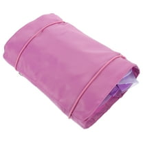 FUEENIRVA Hanging Travel Toiletry Bag Purple Rectangular Foldable Storage 1Set