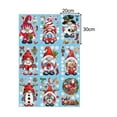 thumbnail image 7 of 9Pcs Christmas Window Clings Xmas Decal Glass Window Gifts Showcase Decal DIY Door Mural Xmas Stickers for Party Winter, 7 of 7