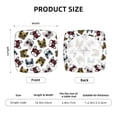 thumbnail image 5 of Honeii Bulldog Sunglasses Face Print Square Cushion Cover with Elastic Band & Ties,Sofa Cushion Covers,Furniture Protector for Living Room,Washable Sofa Seat Slipcover-Six Piece, 5 of 7