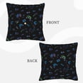 thumbnail image 3 of Bingfone Gamepads Linen Throw Pillow Covers Cushion Case Pocket Button Vintage Farmhouse Pillowcase-20"x20", 3 of 9