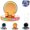 Orange, variant on Electric Magnetic Wireless Charging Car Phone Mount, 360 Degree Rotation for Dashboard Navigation Driving Hands Free Use